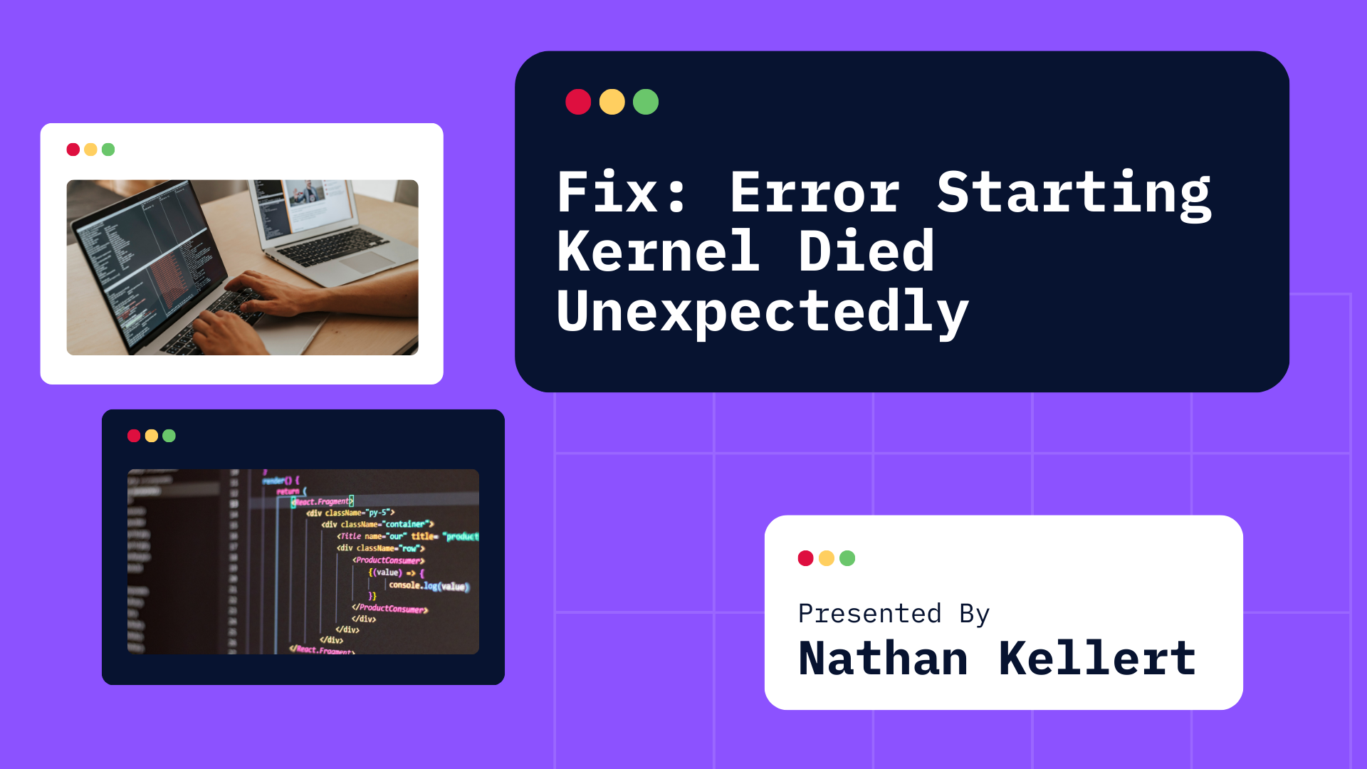 Fix Error Starting Kernel Died Unexpectedly