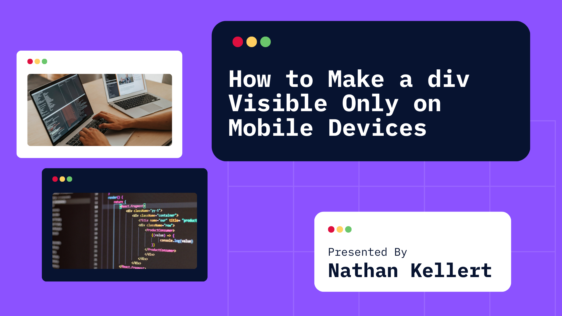 How to Make a div Visible Only on Mobile Devices