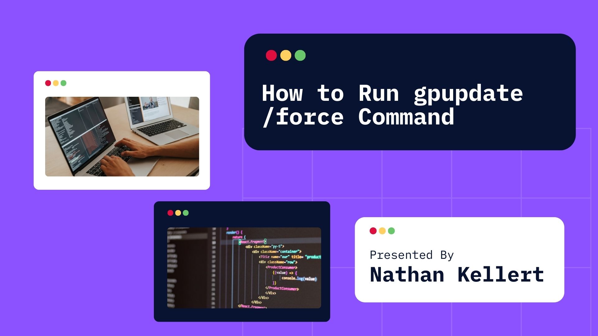 How to Run gpupdate force Command