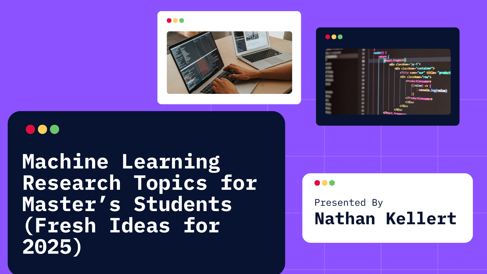 Machine Learning Research Topics for Master’s Students (Fresh Ideas for 2025)