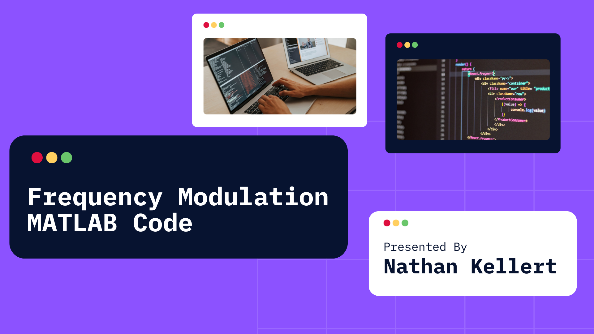Frequency Modulation MATLAB Code