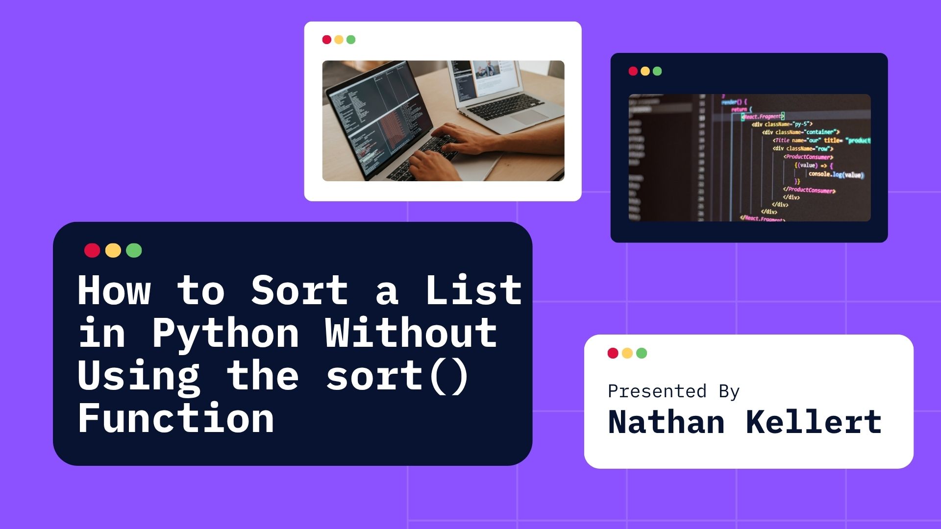 How to Sort a List in Python Without Using the sort() Function